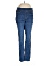 D&Co. Chevron-herringbone Blue Jeggings Size 8 - photo 1
