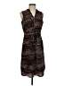 Apt. 9 Animal Print Brown Cocktail Dress Size XS - photo 1