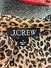 J.Crew 100% Viscose Animal Print Brown Long Sleeve Blouse Size 8 - photo 7