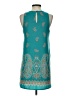Brigitte Bailey 100% Polyester Paisley Teal Casual Dress Size S - photo 2