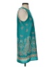 Brigitte Bailey 100% Polyester Paisley Teal Casual Dress Size S - photo 4