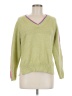 Unbranded 100% Polyester Color Block Green Pullover Sweater Size M - photo 1