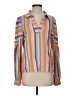 Amadi Stripes Pink Long Sleeve Blouse Size XS - photo 1
