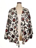 By Anthropologie Print Ivory Blazer Size XL - photo 1