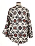 By Anthropologie Print Ivory Blazer Size XL - photo 2