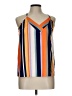 Shein 100% Polyester Orange Sleeveless Blouse Size L - photo 1