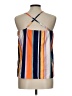 Shein 100% Polyester Orange Sleeveless Blouse Size L - photo 2