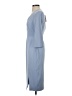 L.K. Bennett Solid Blue Cocktail Dress Size 2 - photo 5