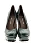 Donald J Pliner Green Heels Size 10 - photo 2