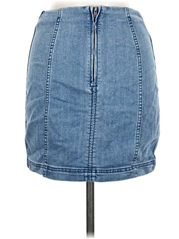 Free People Denim Skirt (view 2)