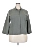 Freeport Studio Gray 3/4 Sleeve Button-Down Shirt Size 20 - photo 1