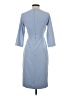 L.K. Bennett Solid Blue Cocktail Dress Size 2 - photo 2