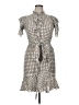 MUNTHE Houndstooth Gray Casual Dress Size 34 - photo 1