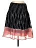 Max Studio 100% Polyester Graphic Black Casual Skirt Size S - photo 2