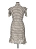 MUNTHE Houndstooth Gray Casual Dress Size 34 - photo 2