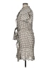MUNTHE Houndstooth Gray Casual Dress Size 34 - photo 5