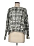 Lou & Grey Plaid Gray Pullover Sweater Size M - photo 1