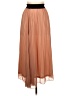 Assorted Brands Solid Tan Formal Skirt Size M - photo 1
