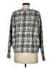 Lou & Grey Plaid Gray Pullover Sweater Size M - photo 2