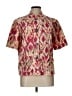 Chico's 100% Cotton Red Blazer Size Lg (2) - photo 1