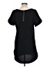 Mittoshop 100% Polyester Solid Black Casual Dress Size L - photo 2