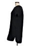 Mittoshop 100% Polyester Solid Black Casual Dress Size L - photo 5