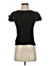 Pinko 100% Polyester Black Short Sleeve Top Size 2 - photo 1