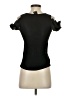 Pinko 100% Polyester Black Short Sleeve Top Size 2 - photo 2