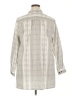 Roaman's Ivory Long Sleeve Button-Down Shirt Size 20W - photo 2