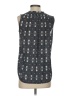 Banana Republic 100% Polyester Gray Sleeveless Blouse Size 2 - photo 2