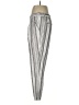 Garnet Hill Stripes Silver Casual Pants Size 8 - photo 5