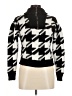 For The Republic Houndstooth Black Pullover Sweater Size M - photo 1