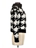 For The Republic Houndstooth Black Pullover Sweater Size M - photo 4