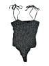 Zara Polka Dots Black One Piece Swimsuit Size M - photo 1