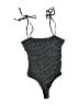 Zara Polka Dots Black One Piece Swimsuit Size M - photo 2