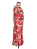 Unbranded Floral Red Casual Dress Size M - photo 4