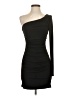 Emerald Sundae Solid Black Cocktail Dress Size S - photo 1