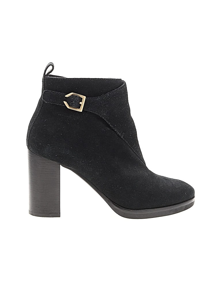 Pre-owned Cole Haan Ankle Boots In Black
