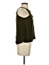 Unbranded 100% Rayon Green Sleeveless Blouse Size S - photo 4