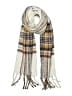 Unbranded Plaid Ivory Scarf One size - photo 1