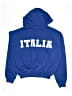 Boohoo Blue Zip Up Hoodie Size S (kids) - photo 2