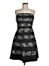 Max and Cleo 100% Polyester Black Cocktail Dress Size 8 - photo 1