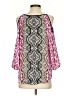Apt. 9 100% Polyester Pink 3/4 Sleeve Blouse Size S - photo 2