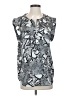 Trouve Animal Print Silver Sleeveless Blouse Size S - photo 1