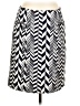 Cato Chevron-herringbone Black Casual Skirt Size 10 - photo 1