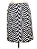 Cato Chevron-herringbone Black Casual Skirt Size 10 - photo 2