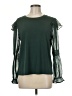 Cato Green Long Sleeve Blouse Size M - photo 1
