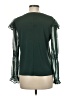 Cato Green Long Sleeve Blouse Size M - photo 2