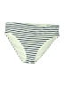 Lyaner Stripes Green Swimsuit Bottoms Size XL (estimated) - photo 1