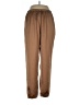 Uniqlo 100% Polyester Solid Brown Casual Pants Size L - photo 1
